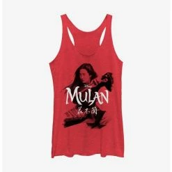 Best deal ⌛ Disney Mulan Live Action Warrior Stance 🤩 Girls Tank ✔️