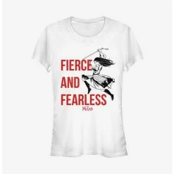 Deals ✨ Disney Mulan Live Action Fierce And Fearless Girls T-Shirt 👍