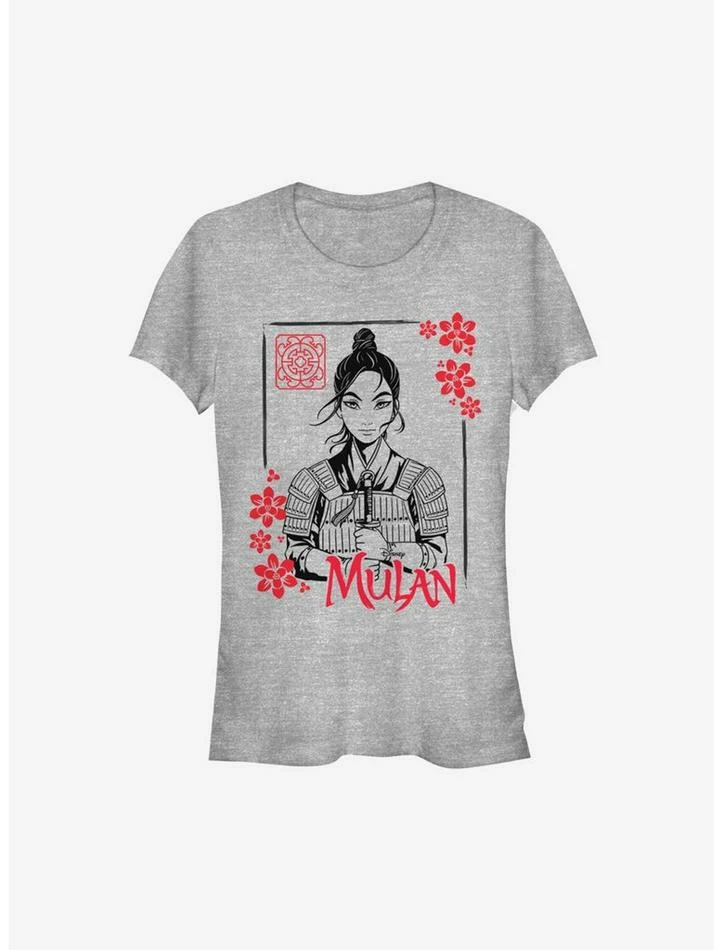 Outlet ⭐ Disney Mulan Live Action Ink Line Frame Girls T-Shirt 😍 1 Outlet ⭐ Disney Mulan Live Action Ink Line Frame Girls T-Shirt 😍
