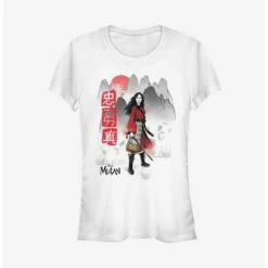 Top 10 ⌛ Disney Mulan Live Action Loyal Brave And True Girls T-Shirt 👏