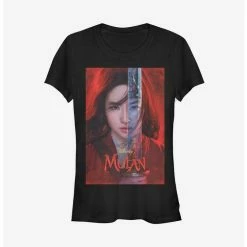 Coupon 😀 Disney Mulan Live Action Movie Poster Girls T-Shirt 👏