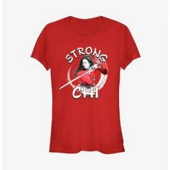 Best Sale 💯 Disney Mulan Live Action Strong Chi Girls T-Shirt 🧨