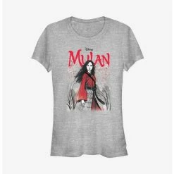 Promo 😍 Disney Mulan Live Action Watercolor Title Poster Girls T-Shirt 🛒