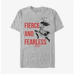 Coupon 🥰 Disney Mulan Live Action Fierce And Fearless T-Shirt 👏