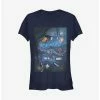 Coupon 🔔 Disney Pixar Onward Denim Poster Girls T-Shirt 😀