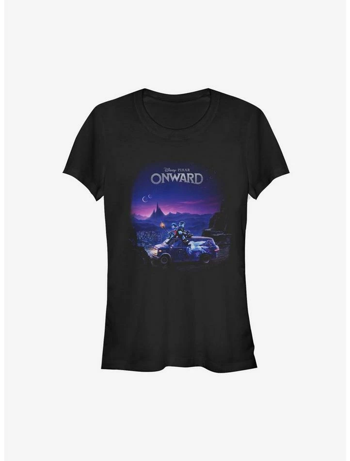 Wholesale ⭐ Disney Pixar Onward Poster Knockout 💯 Girls T-Shirt 🎁 1 Wholesale ⭐ Disney Pixar Onward Poster Knockout 💯 Girls T-Shirt 🎁