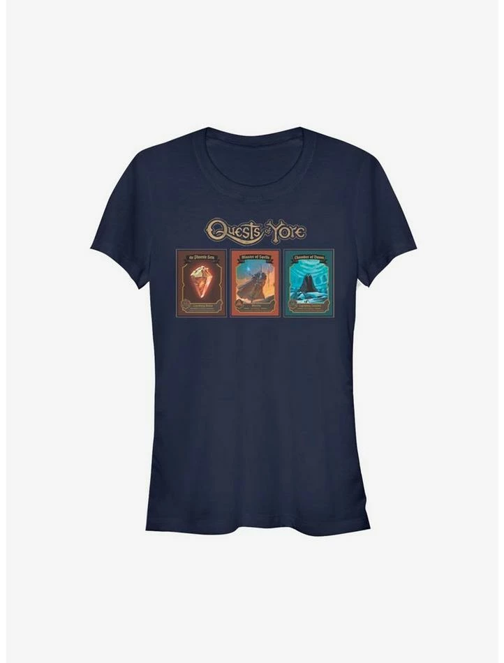 Cheapest โญ Disney Pixar Onward Quest Cards Girls T-Shirt ๐ 1 Cheapest โญ Disney Pixar Onward Quest Cards Girls T-Shirt ๐