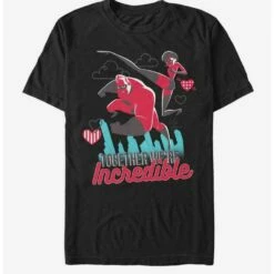 Discount 👍 Disney Incredibles Together Incredible Valentine T-Shirt ❤️