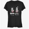 Cheap 🧨 Disney Mickey Mouse And Minnie Mouse Always Forever Girls T-Shirt 😉