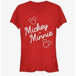 Flash Sale π Disney Mickey Mouse And Minnie Mouse Signed Together Girls T-Shirt βοΈ