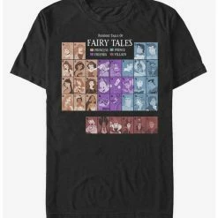 Buy 🌟 Disney Characters Periodic Table Of Fairy Tales T-Shirt ✔️
