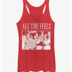 Buy ❤️ Disney Princess All The Feels Girls Tank ⭐