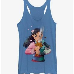 Wholesale 🌟 Disney Mulan Half Warrior Girls Tank 🤩