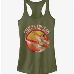 Buy ⌛ Disney Mulan Warrior Make A Man Girls Tank ✔️
