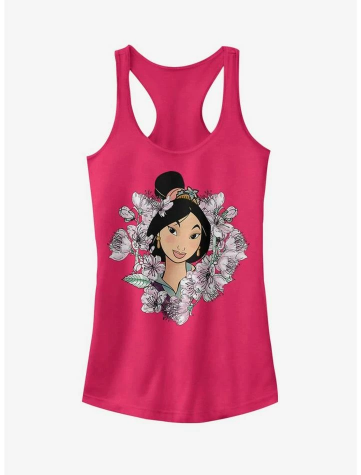 New β€οΈ Disney Mulan Floral Blossoms π― Girls Tank π― 1 New β€οΈ Disney Mulan Floral Blossoms π― Girls Tank π―
