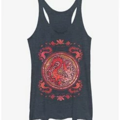 Brand new ✨ Disney Mulan Mushu Stained Glass 🛒 Girls Tank ✨