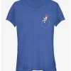 Budget ❤️ Disney Mulan Little Brother Faux Pocket Girls T-Shirt ✔️