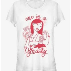 Cheapest ⌛  Disney Mulan One In A Dynasty 🔔  Girls T-Shirt ⭐