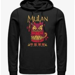New ⌛ Disney Mulan Mushu Stone Dragon Head Hoodie 😉