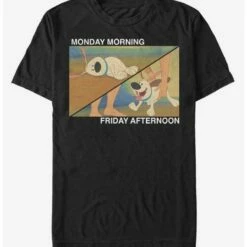 Wholesale ❤️ Disney Mulan Little Brother Monday And Friday T-Shirt 😉