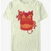 Coupon ❤️ Disney Mulan Mushu Red Stone Dragon Head T-Shirt 😉