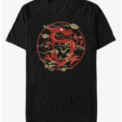 Deals 🎁 Disney Mulan Mushu Emblem T-Shirt 🎉