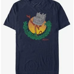 Best Pirce 😍 Disney Mulan Mushu Stone Dragon T-Shirt ⌛