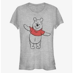 Budget ❤️ Disney Winnie The Pooh Sketch Classic Girls T-Shirt 🔔