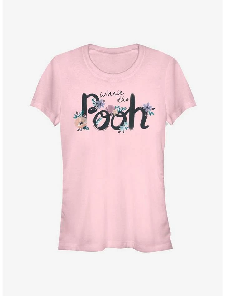 Flash Sale 🥰 Disney Winnie The Pooh Floral Art Classic Girls T-Shirt 🔔 1 Flash Sale 🥰 Disney Winnie The Pooh Floral Art Classic Girls T-Shirt 🔔