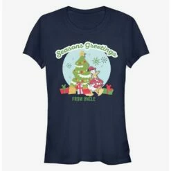 Wholesale ✨ Disney Donald Duck Seasons Greetings From Uncle Classic Girls T-Shirt 😀