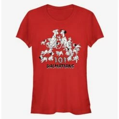 Deals ✔️ Disney 101 Dalmatians The Whole Gang Classic 🥰 Girls T-Shirt ⌛