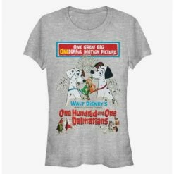 Coupon ⌛ Disney 101 Dalmatians Vintage Poster Classic 🤩 Girls T-Shirt ✨
