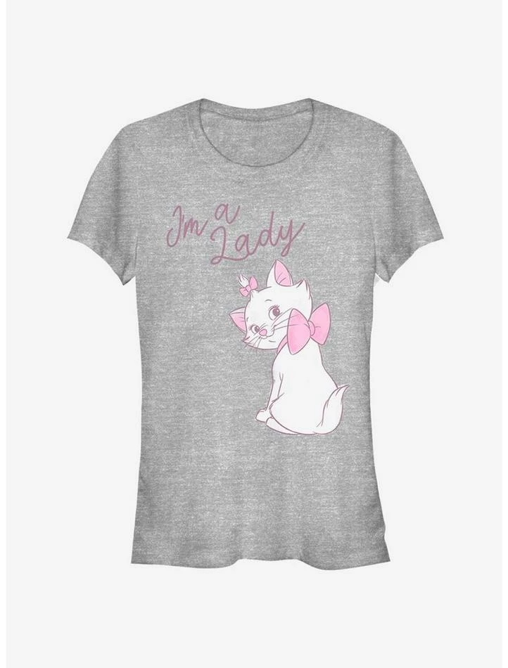 Discount 🎁 Disney Aristocats Marie I'm A Lady Classic Girls T-Shirt 🔥 1 Discount 🎁 Disney Aristocats Marie I'm A Lady Classic Girls T-Shirt 🔥