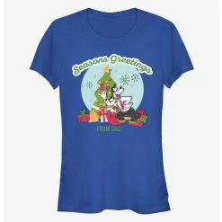 Best Sale 💯 Disney Goofy Seasons Greetings From Dad Classic Girls T-Shirt ✨