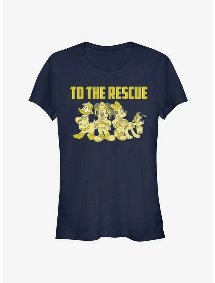 Flash Sale โ๏ธ Disney Mickey Mouse Minnie Mouse Donald To The Rescue Firefighters Classic ๐งจ Girls T-Shirt ๐ 1 Flash Sale โ๏ธ Disney Mickey Mouse Minnie Mouse Donald To The Rescue Firefighters Classic ๐งจ Girls T-Shirt ๐