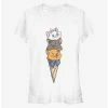 Top 10 🔥 Disney Aristocats Ice Cream Stack Classic ✨ Girls T-Shirt ✨