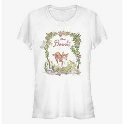 Wholesale 🥰 Disney Bambi Soft Title Classic ⭐ Girls T-Shirt ⌛