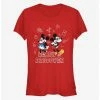 Budget 💯 Disney Mickey Mouse And Minnie Mouse Learn Discover Classic ✔️ Girls T-Shirt ✔️