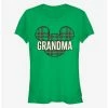 Buy ✔️ Disney Mickey Mouse Head Plaid Grandma Classic Girls T-Shirt 🔔