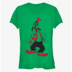 Wholesale 😍 Disney Goofy Holiday Winter Outfit Classic Girls T-Shirt 👏