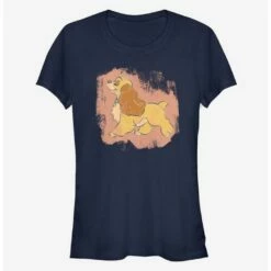 New 🥰 Disney Lady And The Tramp Lady Strut Classic 👏 Girls T-Shirt ⭐