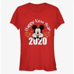 Wholesale 🔥 Disney Mickey Mouse Happy New Year 2020 Classic 🥰 Girls T-Shirt ✔️