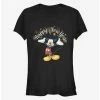 Brand new ❤️ Disney Mickey Mouse Happy New Year Fireworks Classic ❤️ Girls T-Shirt 😉