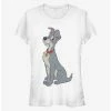 Best Sale 😍 Disney Lady And The Tramp Tramp Classic Girls T-Shirt 🎉