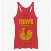 Discount 🎉 Disney Lady And The Tramp Tony's Restaurant Classic Girls Tank 🔔