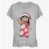 Best deal ✨ Disney Lilo & Stitch Christmas Lilo ❤️ Girls T-Shirt ❤️