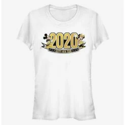 Wholesale 🧨 Disney Mickey Mouse And Minnie Mouse Happy New Year 2020 Classic Girls T-Shirt 🛒 -Dressup Outfits Shop 13315474 hi