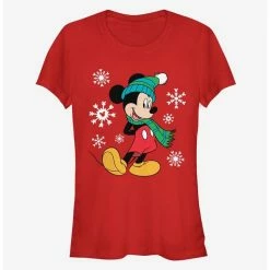 Coupon 🔔 Disney Mickey Mouse Holiday Pose Classic Girls T-Shirt ⌛