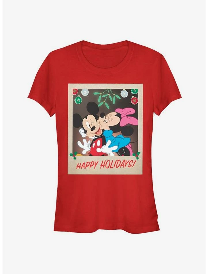 New β¨ Disney Mickey Mouse And Minnie Mouse Holiday Polaroid Classic Girls T-Shirt π― 1 New β¨ Disney Mickey Mouse And Minnie Mouse Holiday Polaroid Classic Girls T-Shirt π―