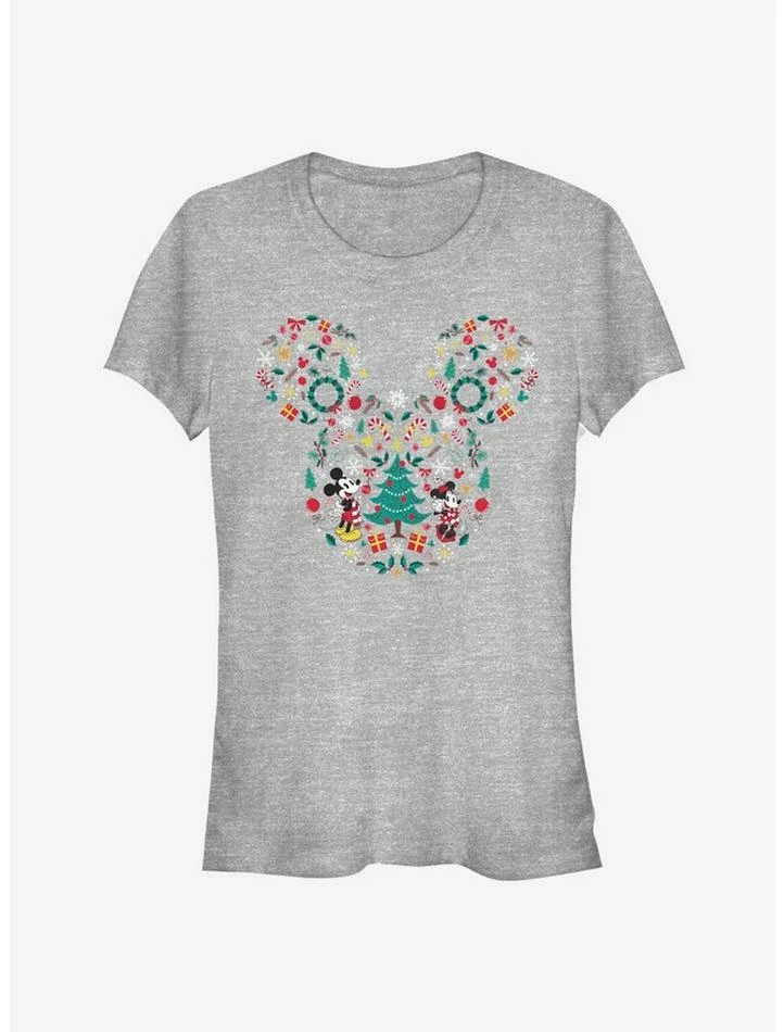 Best deal β€οΈ Disney Mickey Mouse Head Holiday Filled Classic π Girls T-Shirt β 1 Best deal β€οΈ Disney Mickey Mouse Head Holiday Filled Classic π Girls T-Shirt β